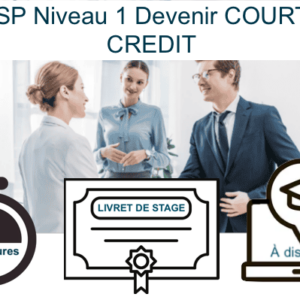 IOBSP Niveau 1 Devenir COURTIER CREDIT